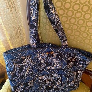 Vera Bradley blue colored tote